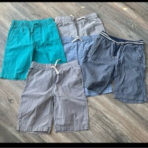 Stylish Kids' Casual Shorts Collection - Teal, Gray, Blue